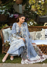 ELAF-Inspired Chikankari Embroidered Lawn 3-Piece Suit / Moonlight Motifs SK 02